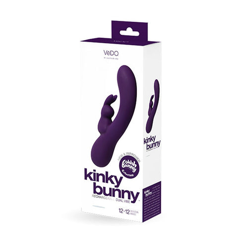 Kinky Bunny Plus Rechargeable Rabbit - Purple Kinky Bunny Plus Rechargeable Rabbit - Purple