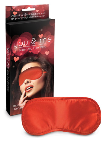 You & Me Silky Red Blindfold You & Me Silky Red Blindfold
