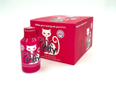 Pink Kitty Liquid Bottle - 12 Per Display Pink Kitty Liquid Bottle - 12 Per Display