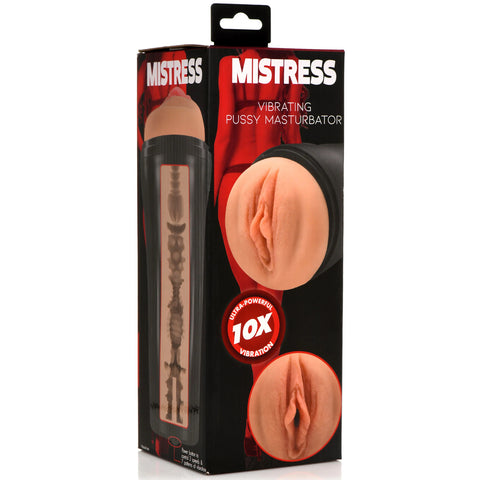 Mistress Vibrating Pussy Masturbator - Medium Mistress Vibrating Pussy Masturbator - Medium