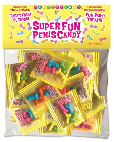 Super Fun Penis Candy 25 Individual Fun-Size Packages Super Fun Penis Candy 25 Individual Fun-Size Packages