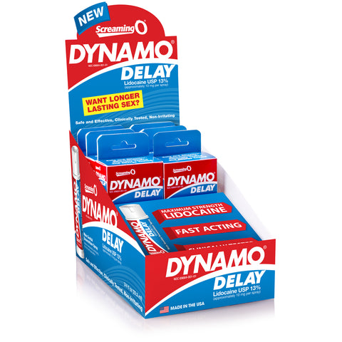 Dynamo Delay Spray - 6 Count Display Dynamo Delay Spray - 6 Count Display