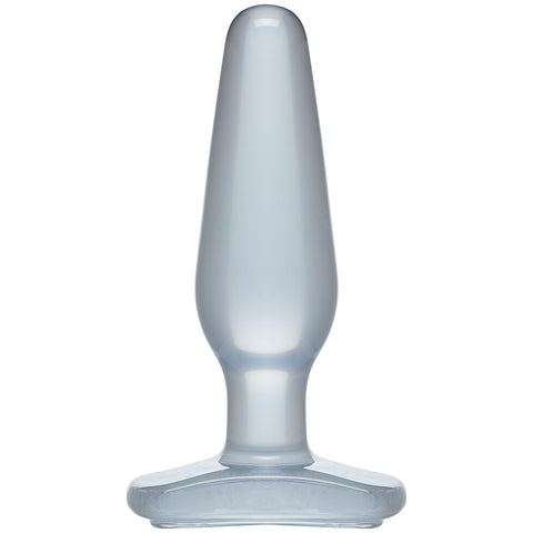 Crystal Jellies Butt Plug - Medium - Clear Crystal Jellies Butt Plug - Medium - Clear