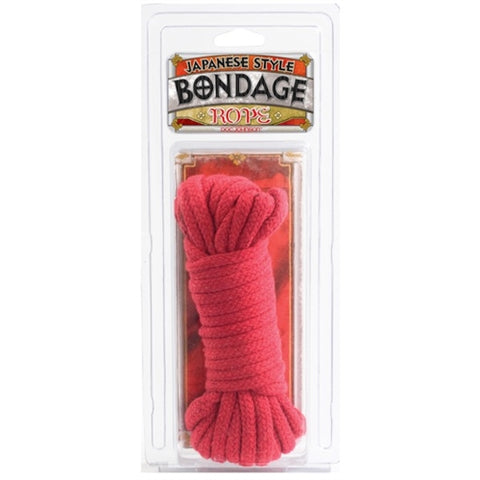 Bondage Rope - Cotton - Japanese Style - Red Bondage Rope - Cotton - Japanese Style - Red