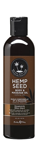 Hemp Seed Massage and Body Oil - Dreamsicle - 8 Fl. Oz./ 237ml Hemp Seed Massage and Body Oil - Dreamsicle - 8 Fl. Oz./ 237ml