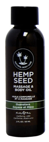 Hemp Seed Massage and Body Oil - Guavalava 2 Fl. Oz/ 60ml Hemp Seed Massage and Body Oil - Guavalava 2 Fl. Oz/ 60ml