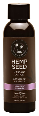 Hemp Seed Massage Lotion - Lavender - 2 Fl. Oz. / 60 ml Hemp Seed Massage Lotion - Lavender - 2 Fl. Oz. / 60 ml