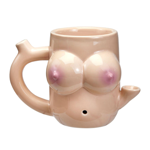 Boob Mug - Novelty Pipe Boob Mug - Novelty Pipe