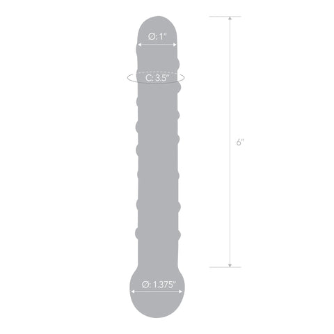 Callisto Clear Glass Dildo Callisto Clear Glass Dildo