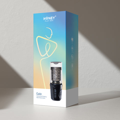 Gale - Rotating and Thrusting Male Masturbator -  Black Gale - Rotating and Thrusting Male Masturbator -  Black