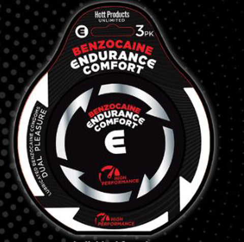 Endurance Comfort - Benzocaine Condoms - 3 Pk Endurance Comfort - Benzocaine Condoms - 3 Pk