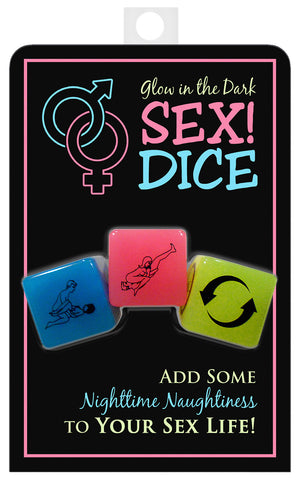 Glow-in-the-Dark Sex! Dice Glow-in-the-Dark Sex! Dice