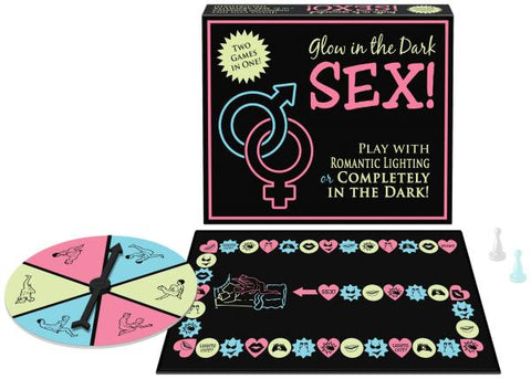 Glow-in-the-Dark Sex! Glow-in-the-Dark Sex!
