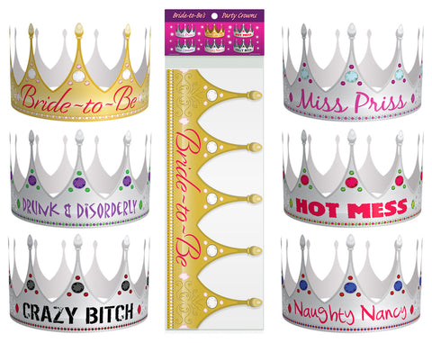 Bride-to-Be Party Crowns Bride-to-Be Party Crowns