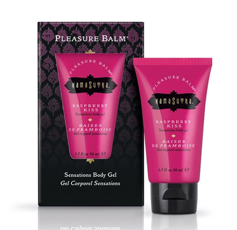 Pleasure Balm Sensations Body Gel - Raspberry Kiss - 1.7 Fl. Oz. Pleasure Balm Sensations Body Gel - Raspberry Kiss - 1.7 Fl. Oz.