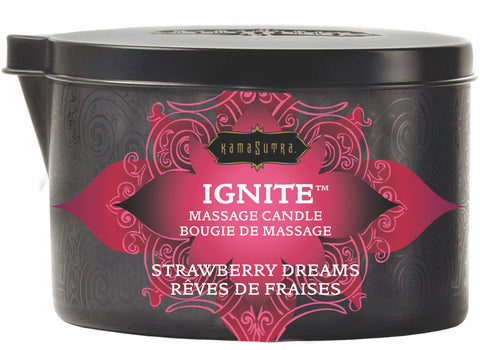 Ignite Strawberry Dreams Massage Candle - 6 Oz. Ignite Strawberry Dreams Massage Candle - 6 Oz.