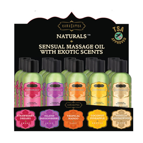 Naturals Massage Oil Pre Pack Naturals Massage Oil Pre Pack