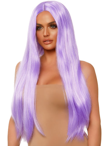 Long Straight Wig 33 Inch - Lavender Long Straight Wig 33 Inch - Lavender