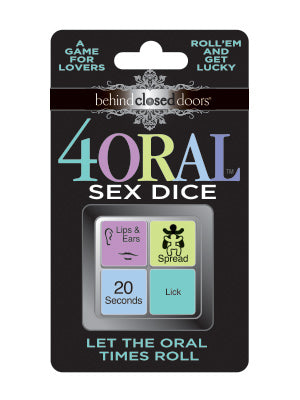 Behind Closed Doors - 4 Oral Sex Dice Behind Closed Doors - 4 Oral Sex Dice
