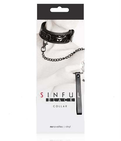 Sinful Collar - Black Sinful Collar - Black