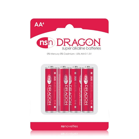 Dragon - Alkaline Batteries - AA - 4 Pack Dragon - Alkaline Batteries - AA - 4 Pack