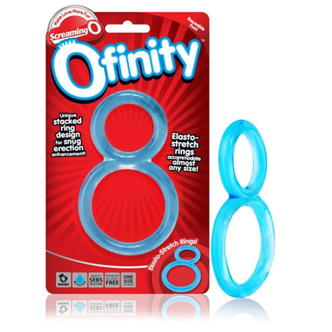 Ofinity Double Ring - Blue Ofinity Double Ring - Blue