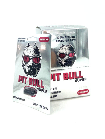 Pit Bull 30 Pill Box Display Pit Bull 30 Pill Box Display