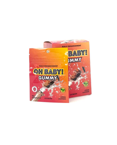 Oh Baby Gummy 24 Pouch Display Box Oh Baby Gummy 24 Pouch Display Box