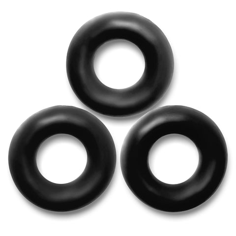 Fat Willy 3-Pack Jumbo C-Rings - Black Fat Willy 3-Pack Jumbo C-Rings - Black