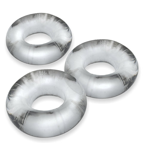 Fat Willy 3-Pack Jumbo C-Rings - Clear Fat Willy 3-Pack Jumbo C-Rings - Clear
