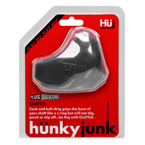 Hunkyjunk Clutch Cock Ball Sling - Tar Hunkyjunk Clutch Cock Ball Sling - Tar