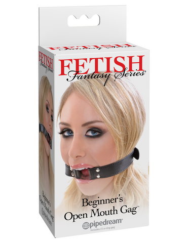 Fetish Fantasy Series Beginners Open  Mouth Gag - Black Fetish Fantasy Series Beginners Open  Mouth Gag - Black