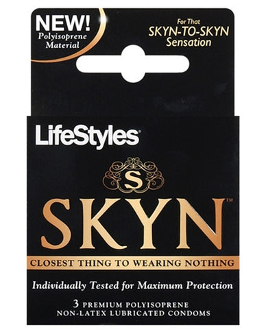 Skyn Original - Non-Latex Lubricated Condoms - 3 Pack Skyn Original - Non-Latex Lubricated Condoms - 3 Pack