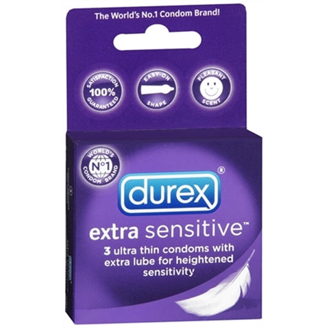 Durex Extra Sensitive - 3 Pack Durex Extra Sensitive - 3 Pack