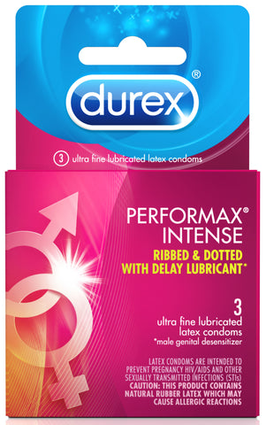 Durex Performax Intense - 3 Pack Durex Performax Intense - 3 Pack