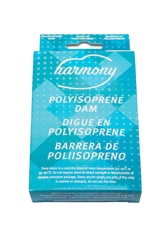 Harmony Polyisoprene Dam 6 Count Harmony Polyisoprene Dam 6 Count