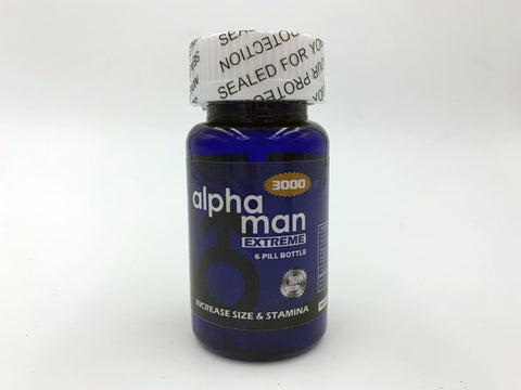 Alphaman Extreme 3000 6ct Bottle Alphaman Extreme 3000 6ct Bottle