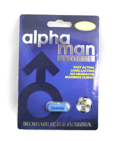 Alphaman Extreme 3000 - 30 Count Display Alphaman Extreme 3000 - 30 Count Display