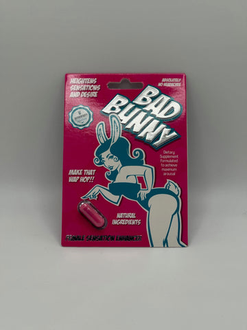 Bad Bunny Femal Pill Enhancer 24 Ct Display Bad Bunny Femal Pill Enhancer 24 Ct Display