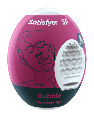 Satisfyer Masturbator Egg - Bubble - Violet Satisfyer Masturbator Egg - Bubble - Violet