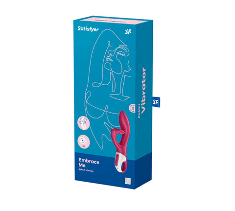 Satisfyer Embrace Me - Rabbit Vibrator - Berry Satisfyer Embrace Me - Rabbit Vibrator - Berry