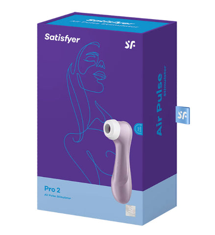 Satisfyer Pro 2 - Air Pulse Stimulator - Violet Satisfyer Pro 2 - Air Pulse Stimulator - Violet