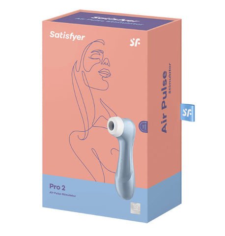 Satisfyer Pro 2 - Air Pulse Stimulator - Blue Satisfyer Pro 2 - Air Pulse Stimulator - Blue