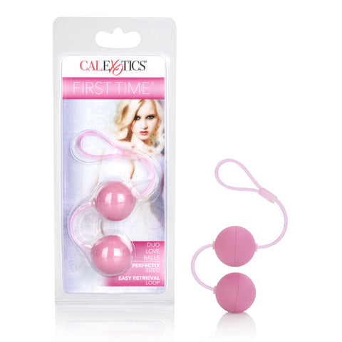 First Time Love Balls Duo Lovers - Pink First Time Love Balls Duo Lovers - Pink