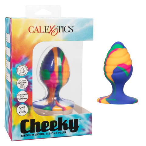 Cheeky Medium Swirl Tie-Dye Plug Cheeky Medium Swirl Tie-Dye Plug