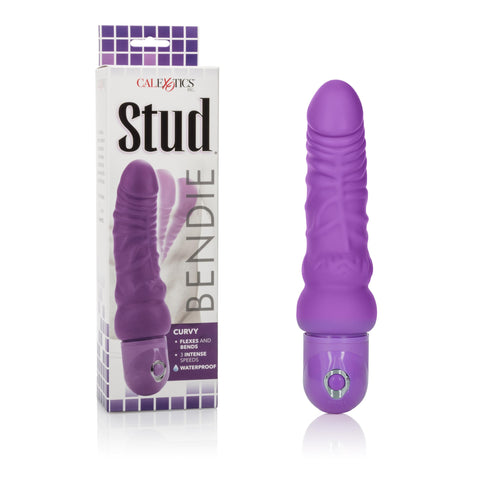 Bendie Power Stud - Curvy - Purple Bendie Power Stud - Curvy - Purple