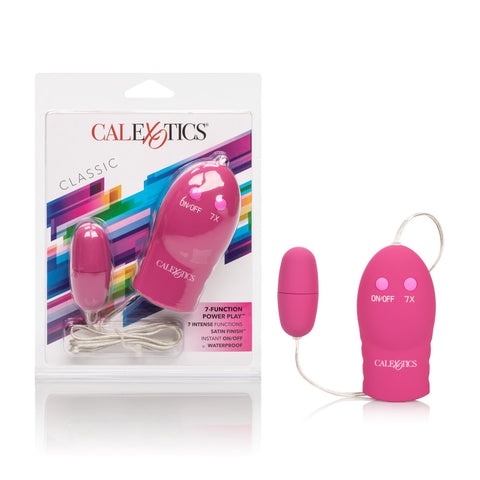 7-Function Power Play Bullet - Pink 7-Function Power Play Bullet - Pink