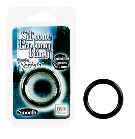 Dr. Joel's Silicone Prolong Ring Smooth - Black Dr. Joel's Silicone Prolong Ring Smooth - Black
