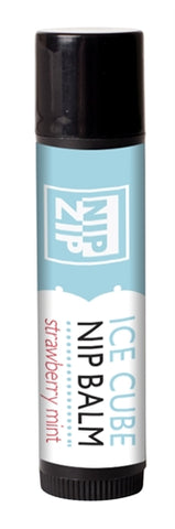 Nip Zip Ice Cube Nip Balm - Strawberry Mint - Tube Carded Nip Zip Ice Cube Nip Balm - Strawberry Mint - Tube Carded
