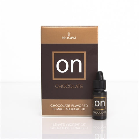 On Chocolate Flavored Female Arousal Oil - .17 Oz. - Large Box On Chocolate Flavored Female Arousal Oil - .17 Oz. - Large Box